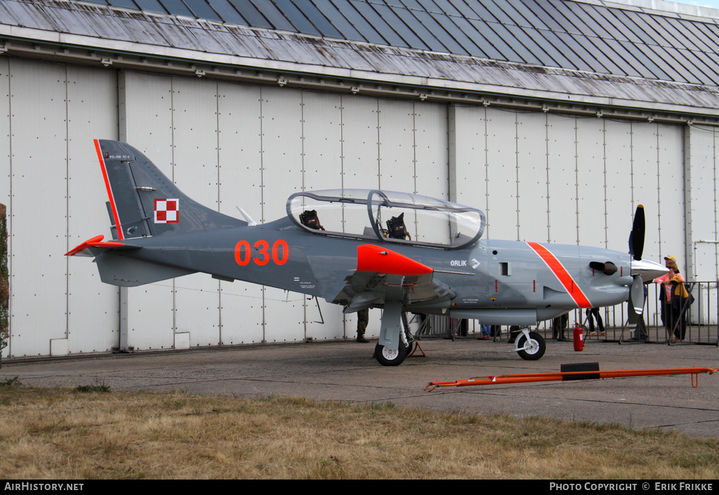Aircraft Photo of 030 | PZL-Okecie PZL-130TC-2 Turbo Orlik | Poland - Air Force | AirHistory.net #396793