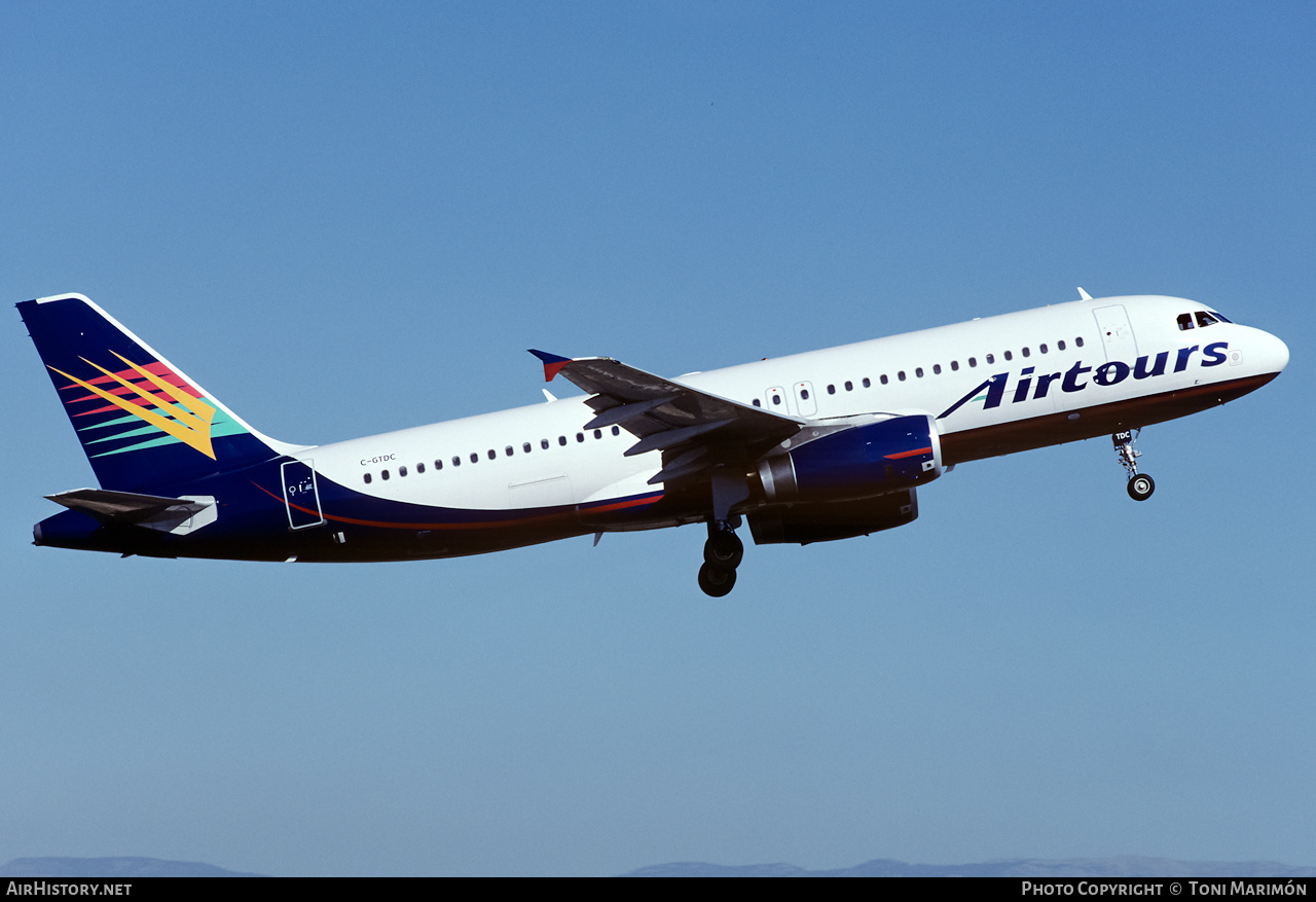 Aircraft Photo of C-GTDC | Airbus A320-232 | Airtours International | AirHistory.net #396798