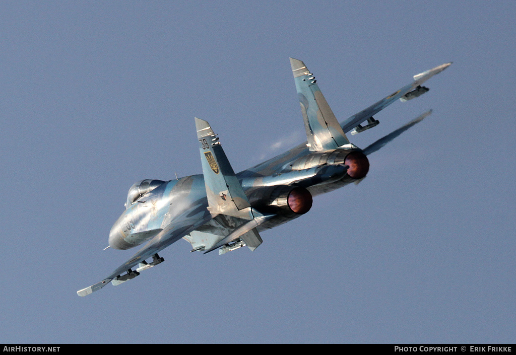 Aircraft Photo of 39 blue | Sukhoi Su-27P1M | Ukraine - Air Force | AirHistory.net #396801