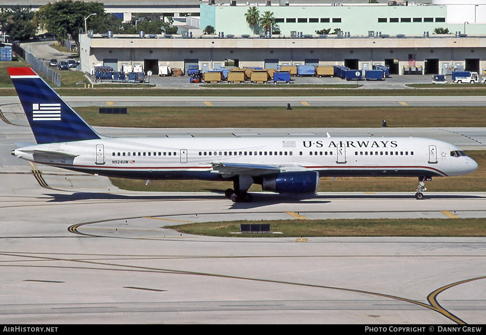 Aircraft Photo of N924UW | Boeing 757-225 | US Airways | AirHistory.net #396812