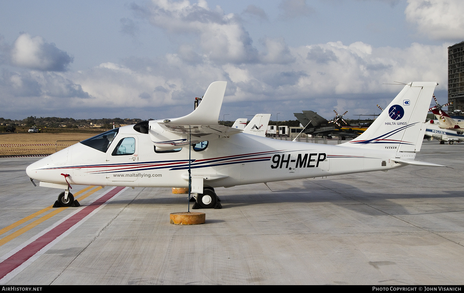 Aircraft Photo of 9H-MEP | Tecnam P2006T Mk.II | Malta Wings | AirHistory.net #396855