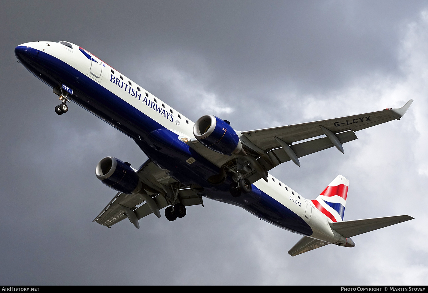 Aircraft Photo of G-LCYX | Embraer 190SR (ERJ-190-100SR) | British Airways | AirHistory.net #396874