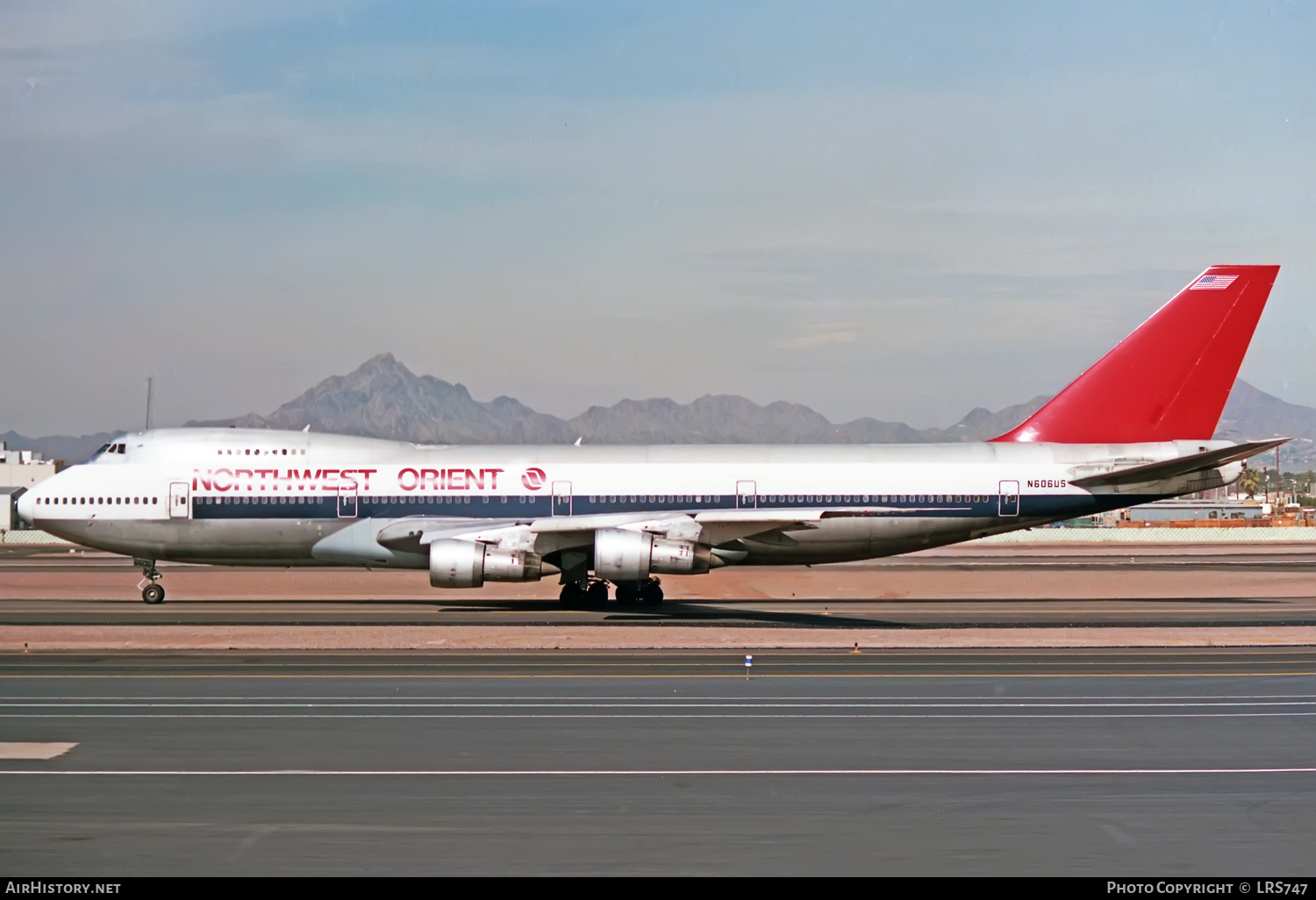 Aircraft Photo of N606US | Boeing 747-151 | Northwest Orient Airlines | AirHistory.net #396880