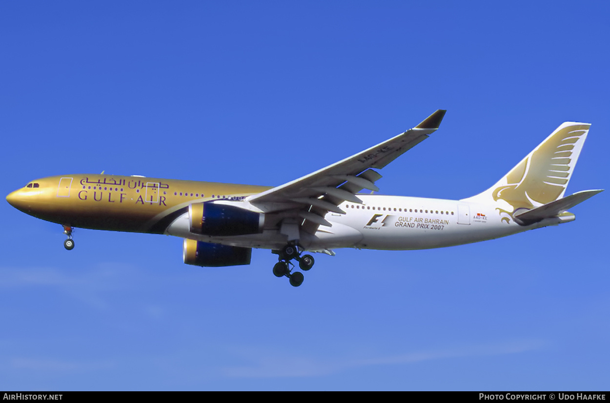 Aircraft Photo of A4O-KE | Airbus A330-243 | Gulf Air | AirHistory.net #396911