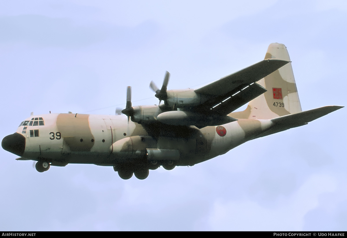 Aircraft Photo of 4739 / CN-AOK | Lockheed C-130H-30 Hercules (L-382) | Morocco - Air Force | AirHistory.net #396912