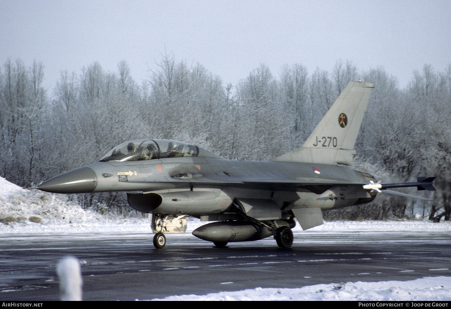 Aircraft Photo of J-270 | General Dynamics F-16B Fighting Falcon | Netherlands - Air Force | AirHistory.net #396930