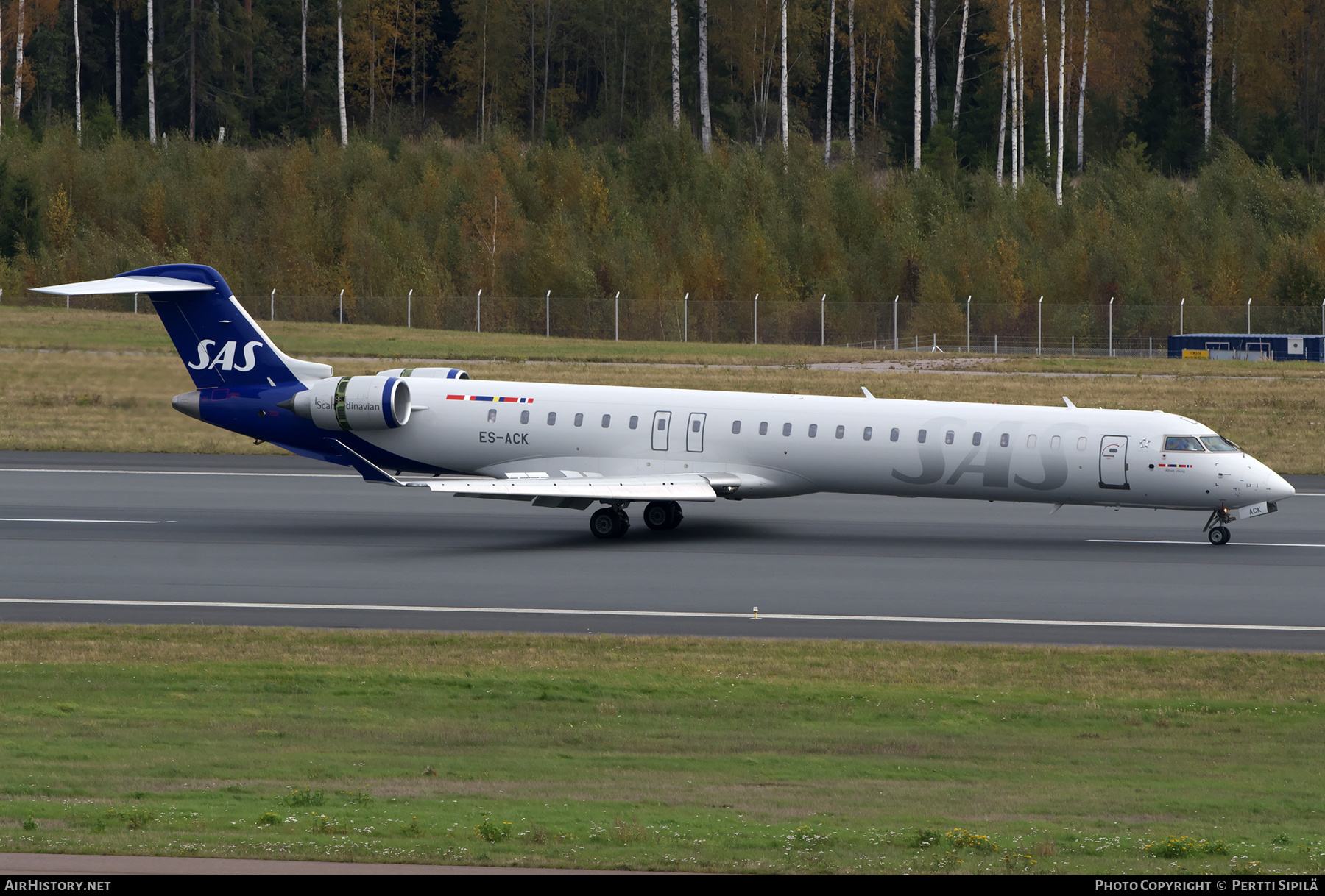 Aircraft Photo of ES-ACK | Bombardier CRJ-900LR (CL-600-2D24) | Scandinavian Airlines - SAS | AirHistory.net #396933