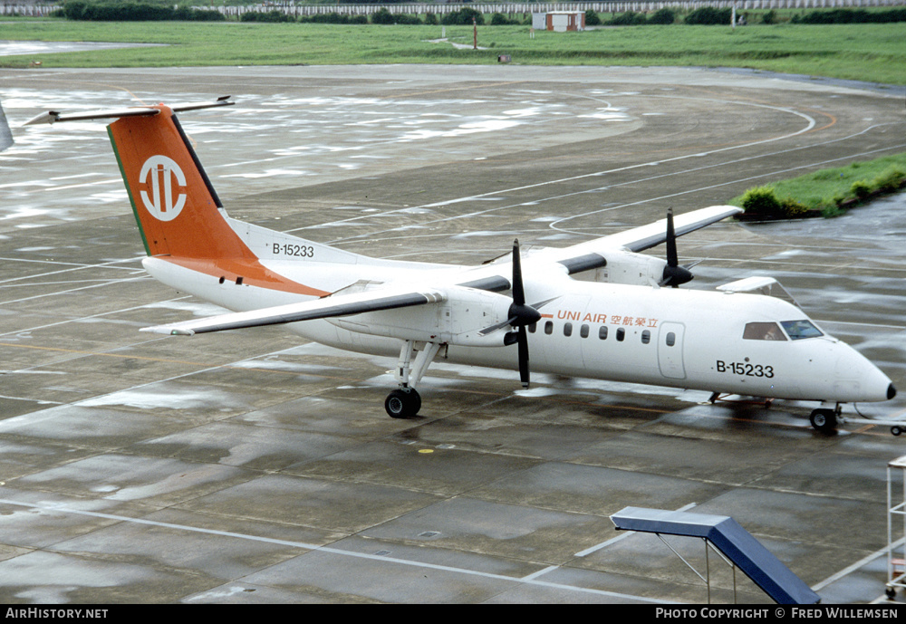 Aircraft Photo of B-15233 | De Havilland Canada DHC-8-311 Dash 8 | UNI Air | AirHistory.net #396935