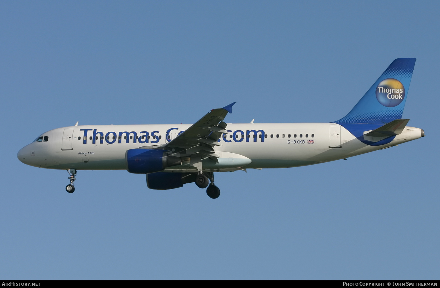 Aircraft Photo of G-BXKB | Airbus A320-214 | Thomas Cook Airlines | AirHistory.net #396936