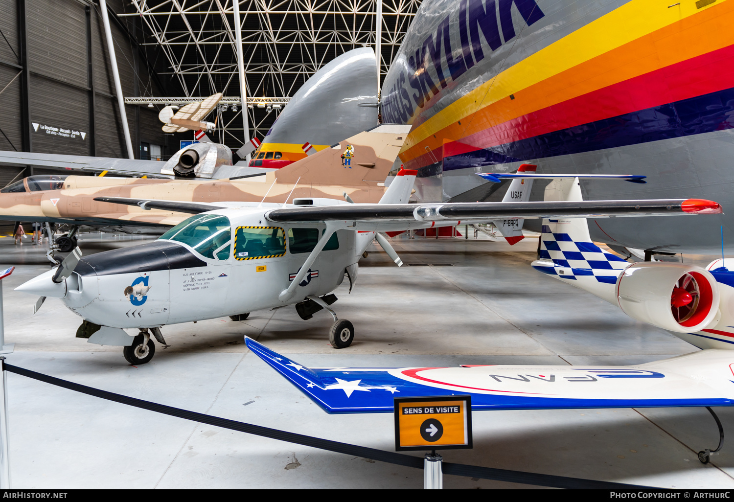 Aircraft Photo of F-BRPQ / 80995 | Cessna 337D Super Skymaster | USA - Air Force | AirHistory.net #396949