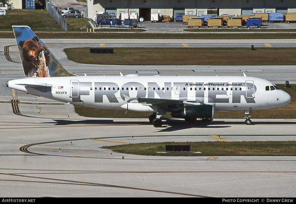 Aircraft Photo of N931FR | Airbus A319-111 | Frontier Airlines | AirHistory.net #396981