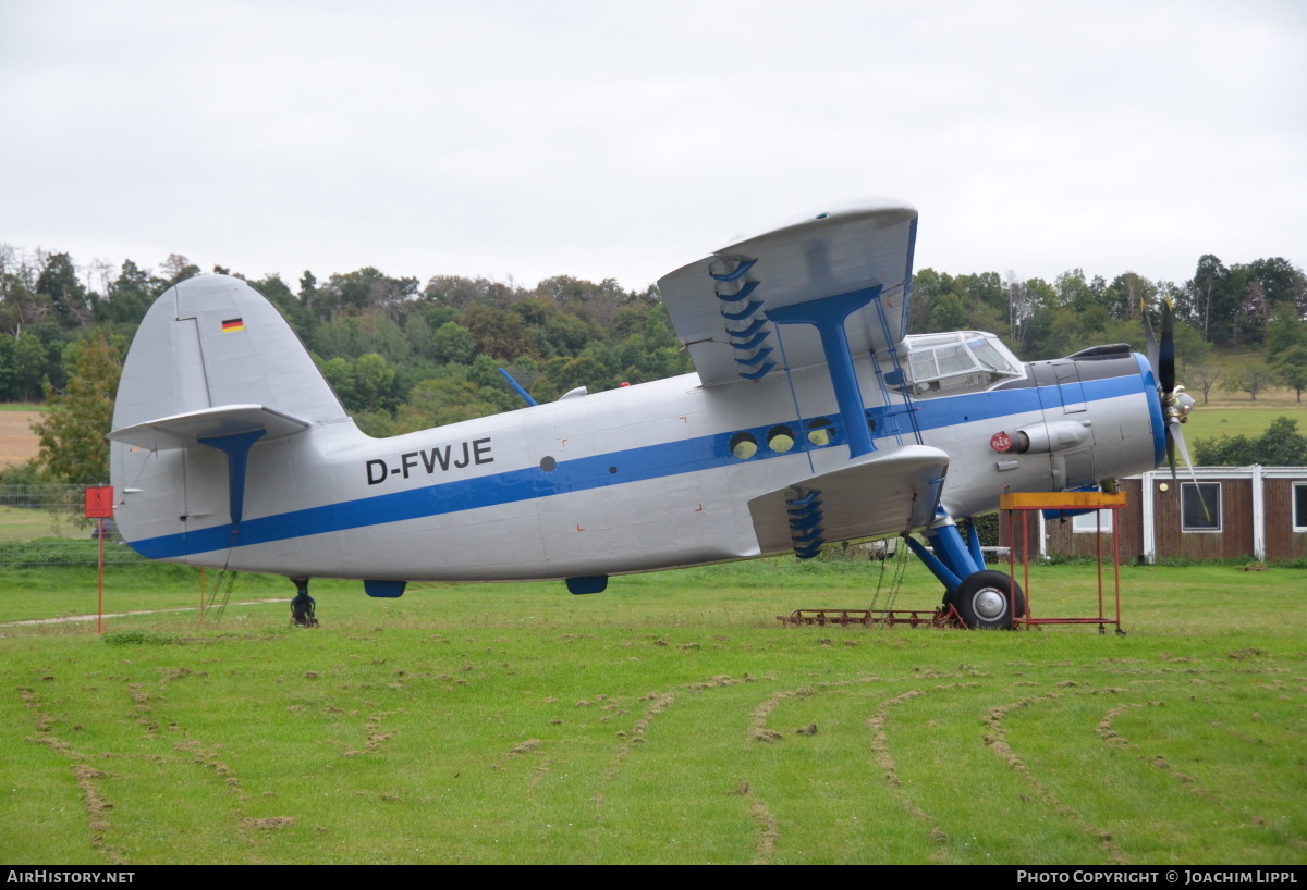 Aircraft Photo of D-FWJE | Antonov An-2TD | AirHistory.net #396997