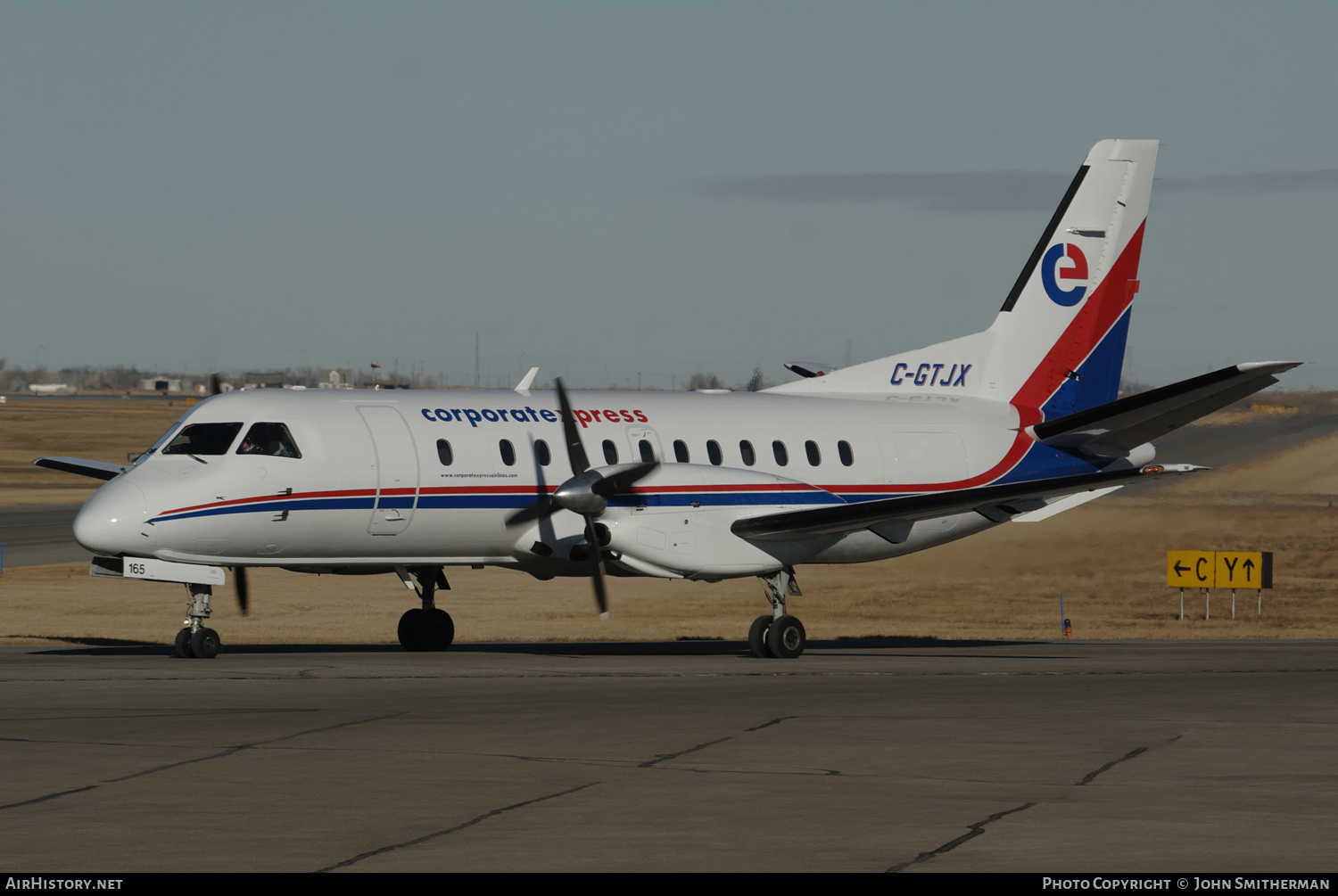 Aircraft Photo of C-GTJX | Saab 340B | Corporate Express | AirHistory.net #396998
