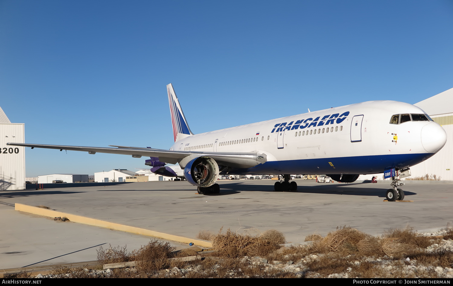 Aircraft Photo of EI-DBF | Boeing 767-3Q8/ER | Transaero Airlines | AirHistory.net #397016