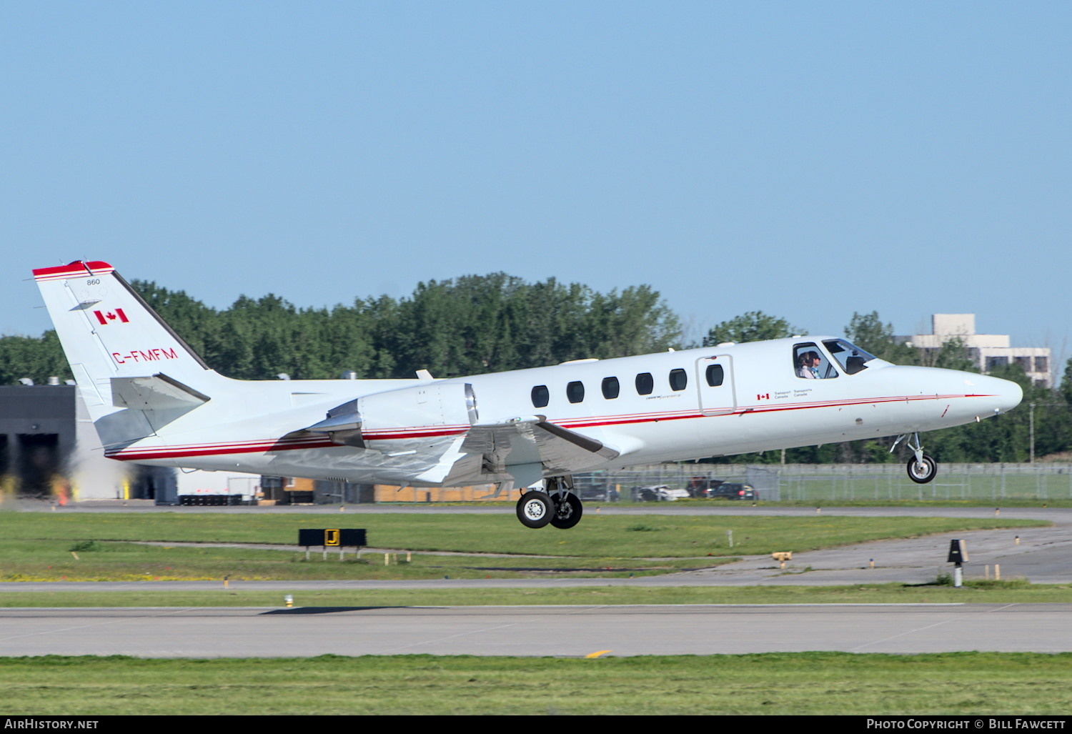 Aircraft Photo of C-FMFM | Cessna 550 Citation II | Transport Canada | AirHistory.net #397021