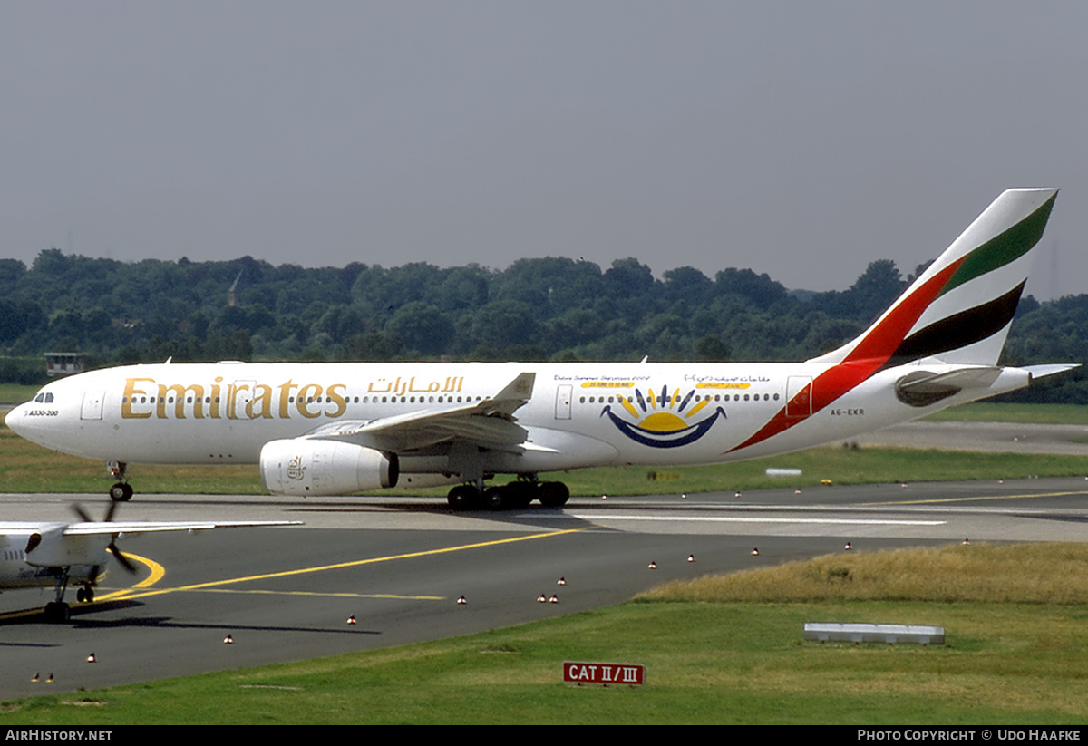 Aircraft Photo of A6-EKR | Airbus A330-243 | Emirates | AirHistory.net #397022