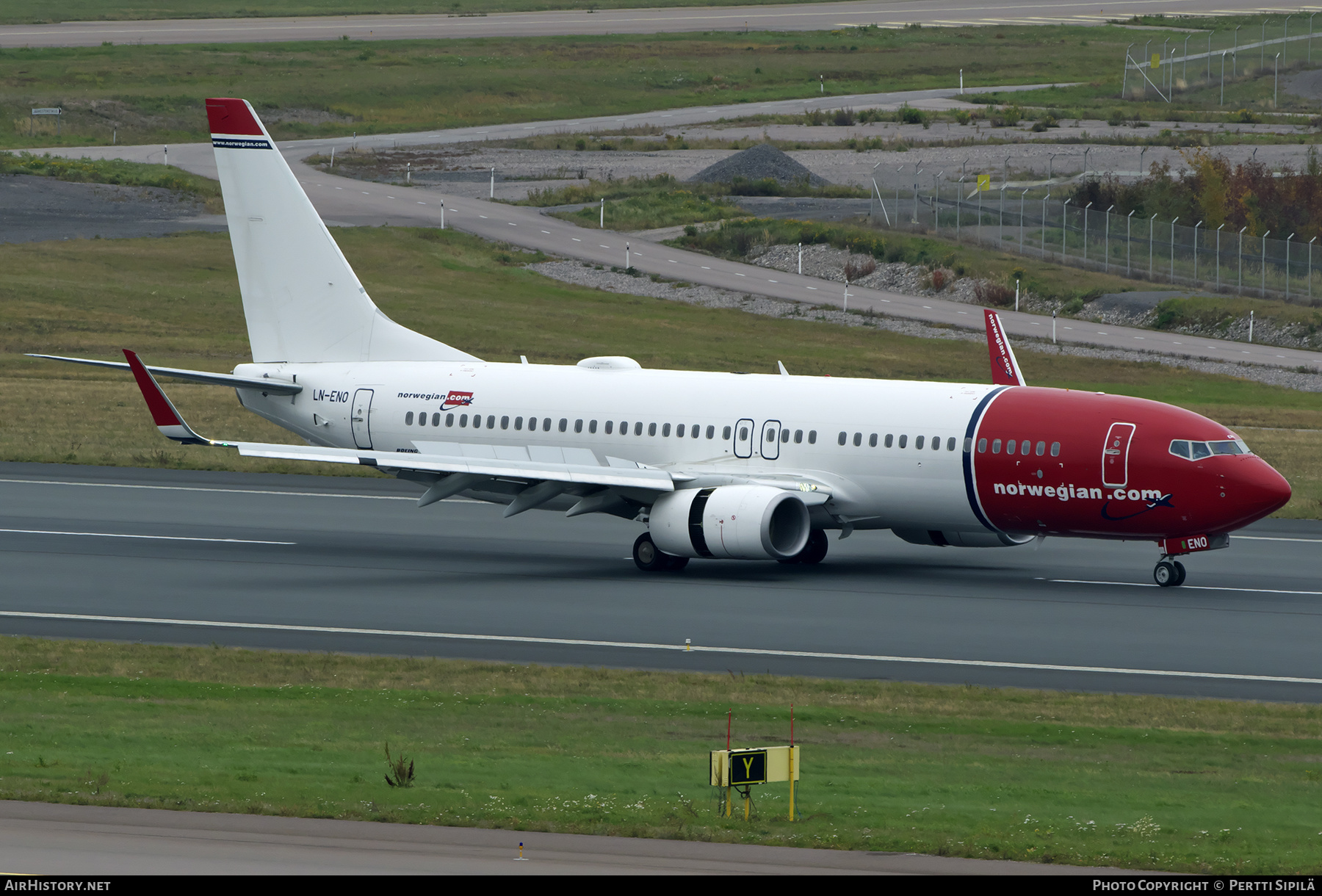 Aircraft Photo of LN-ENO | Boeing 737-800 | Norwegian | AirHistory.net #397024