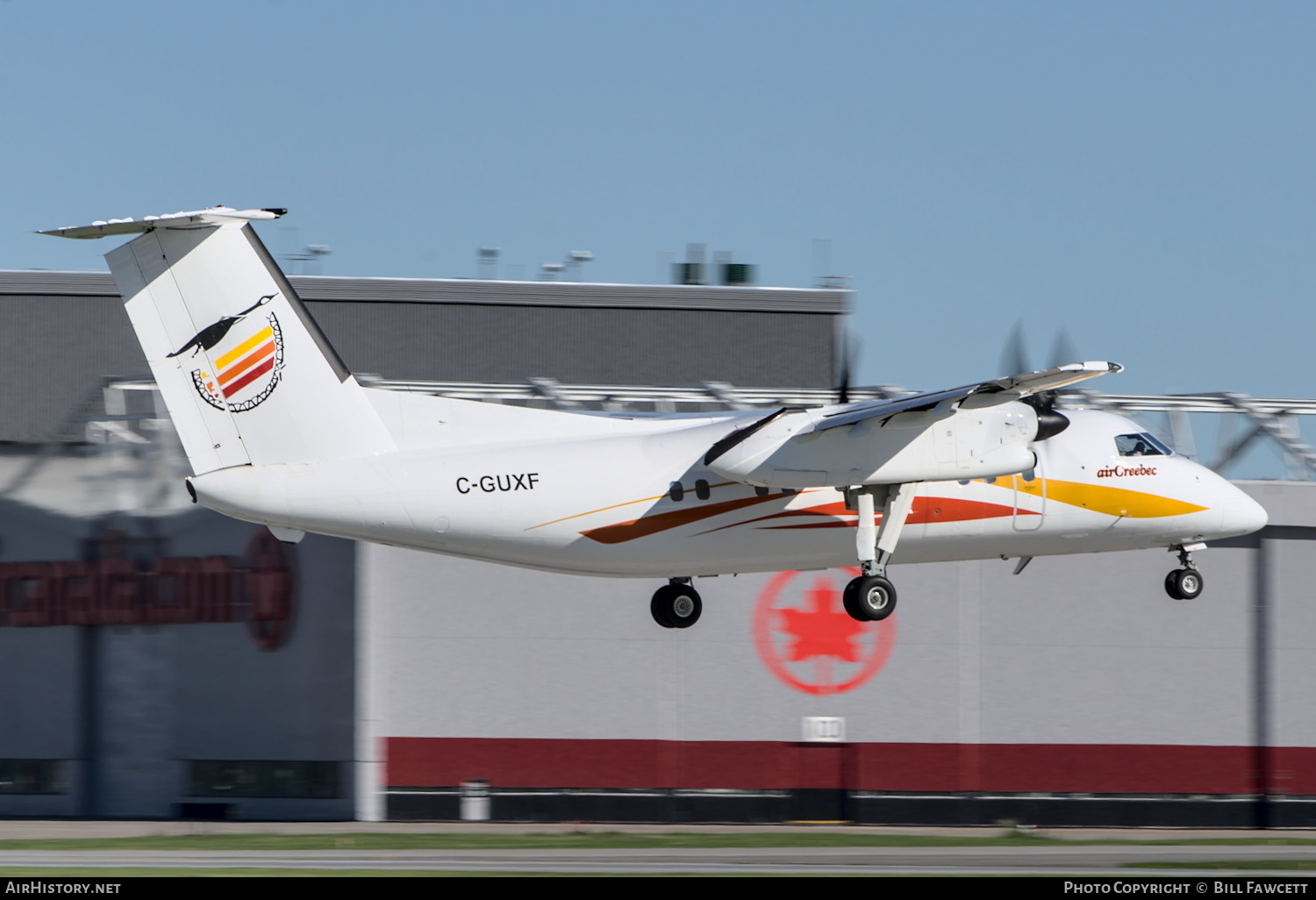 Aircraft Photo of C-GUXF | De Havilland Canada DHC-8-102 Dash 8 | Air Creebec | AirHistory.net #397051