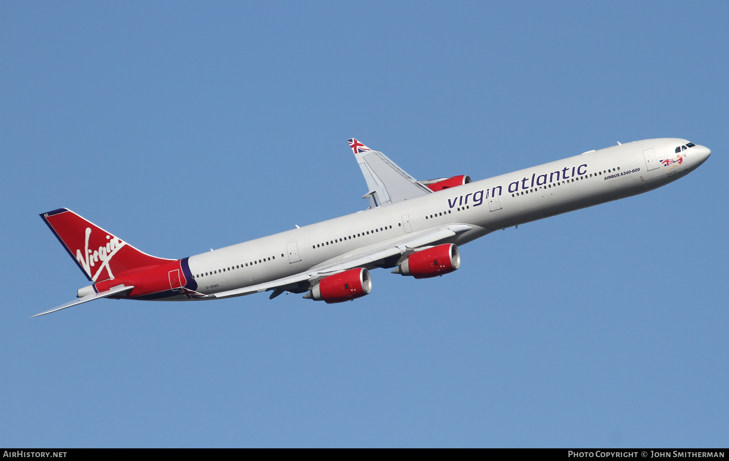 Aircraft Photo of G-VGAS | Airbus A340-642 | Virgin Atlantic Airways | AirHistory.net #397052