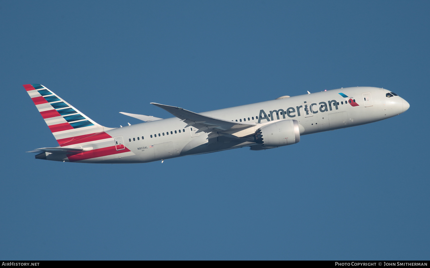 Aircraft Photo of N803AL | Boeing 787-8 Dreamliner | American Airlines | AirHistory.net #397058