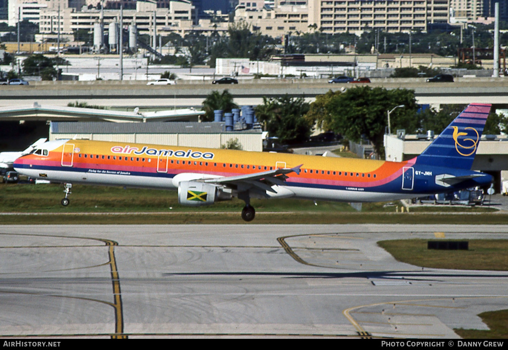 Aircraft Photo of 6Y-JMH | Airbus A321-211 | Air Jamaica | AirHistory.net #397062