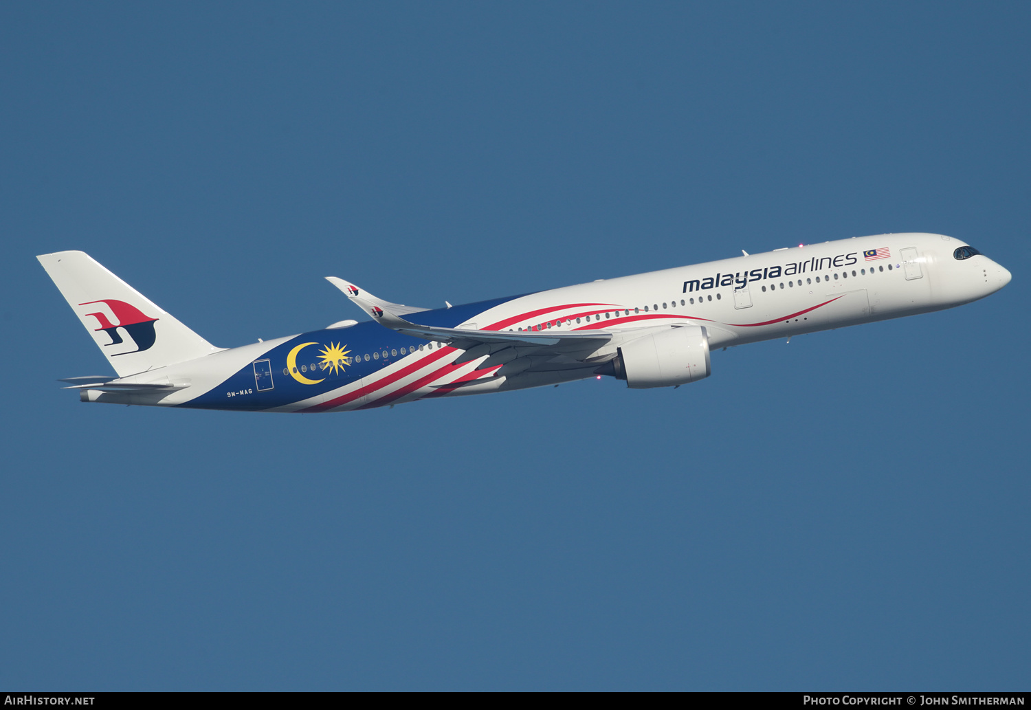 Aircraft Photo of 9M-MAG | Airbus A350-941 | Malaysia Airlines | AirHistory.net #397064