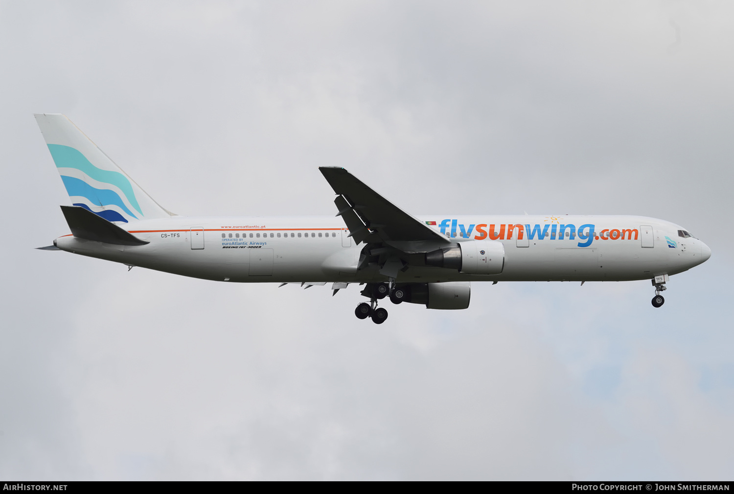Aircraft Photo of CS-TFS | Boeing 767-3Y0/ER | Sunwing Airlines | AirHistory.net #397077