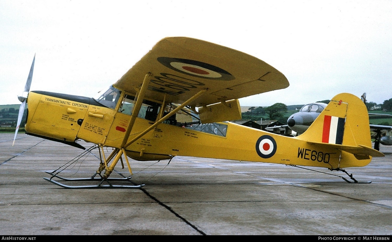 Aircraft Photo of WE600 | Auster C-4 Auster T7 Antarctic | UK - Air Force | AirHistory.net #397096