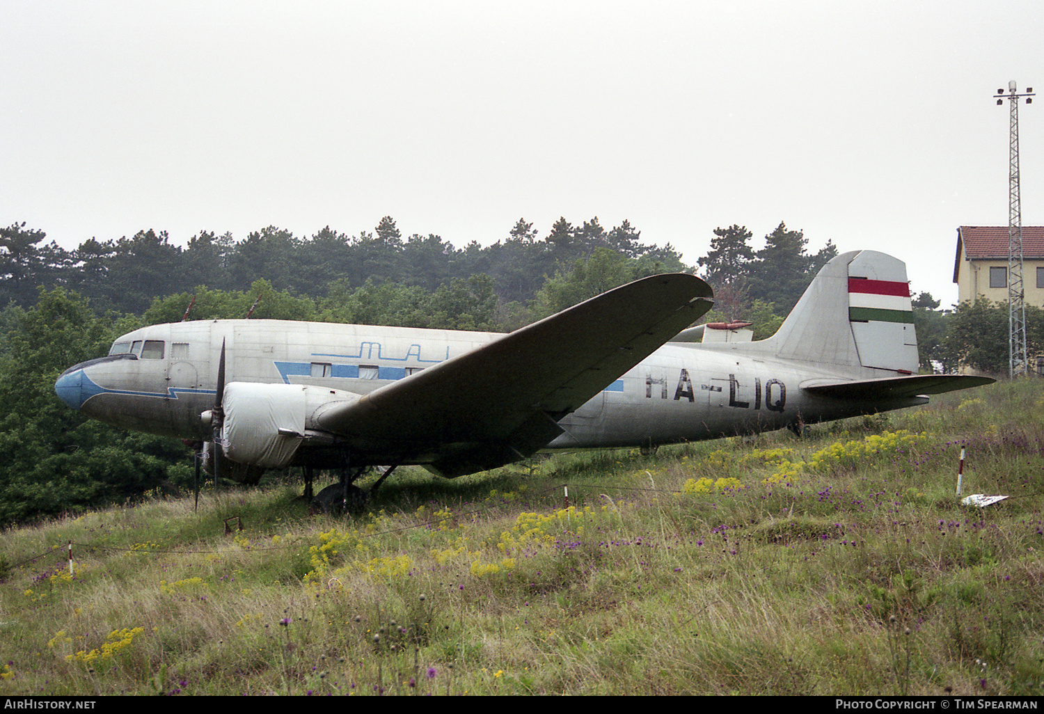 Aircraft Photo of HA-LIQ | Lisunov Li-2T | Malév - Hungarian Airlines | AirHistory.net #397116