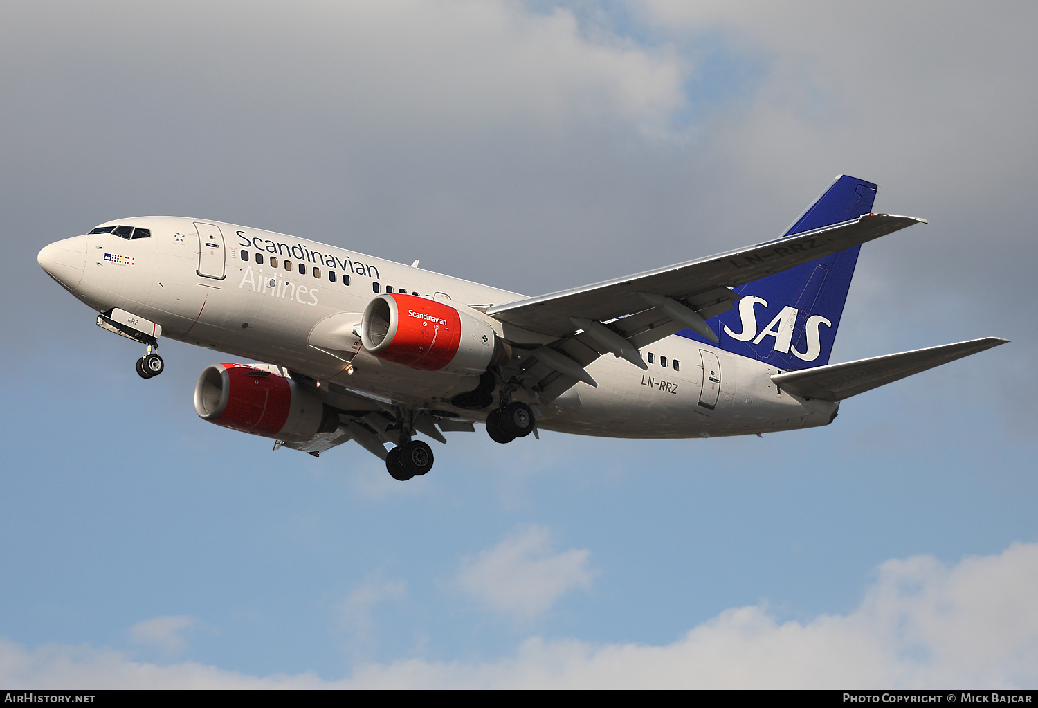 Aircraft Photo of LN-RRZ | Boeing 737-683 | Scandinavian Airlines - SAS | AirHistory.net #397127