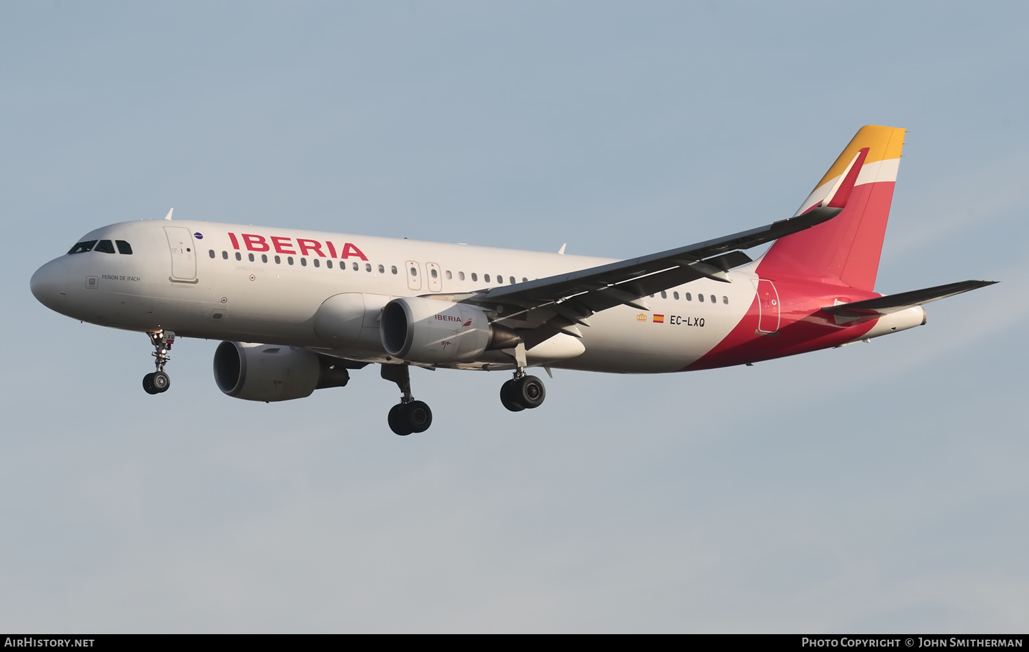 Aircraft Photo of EC-LXQ | Airbus A320-216 | Iberia | AirHistory.net #397130