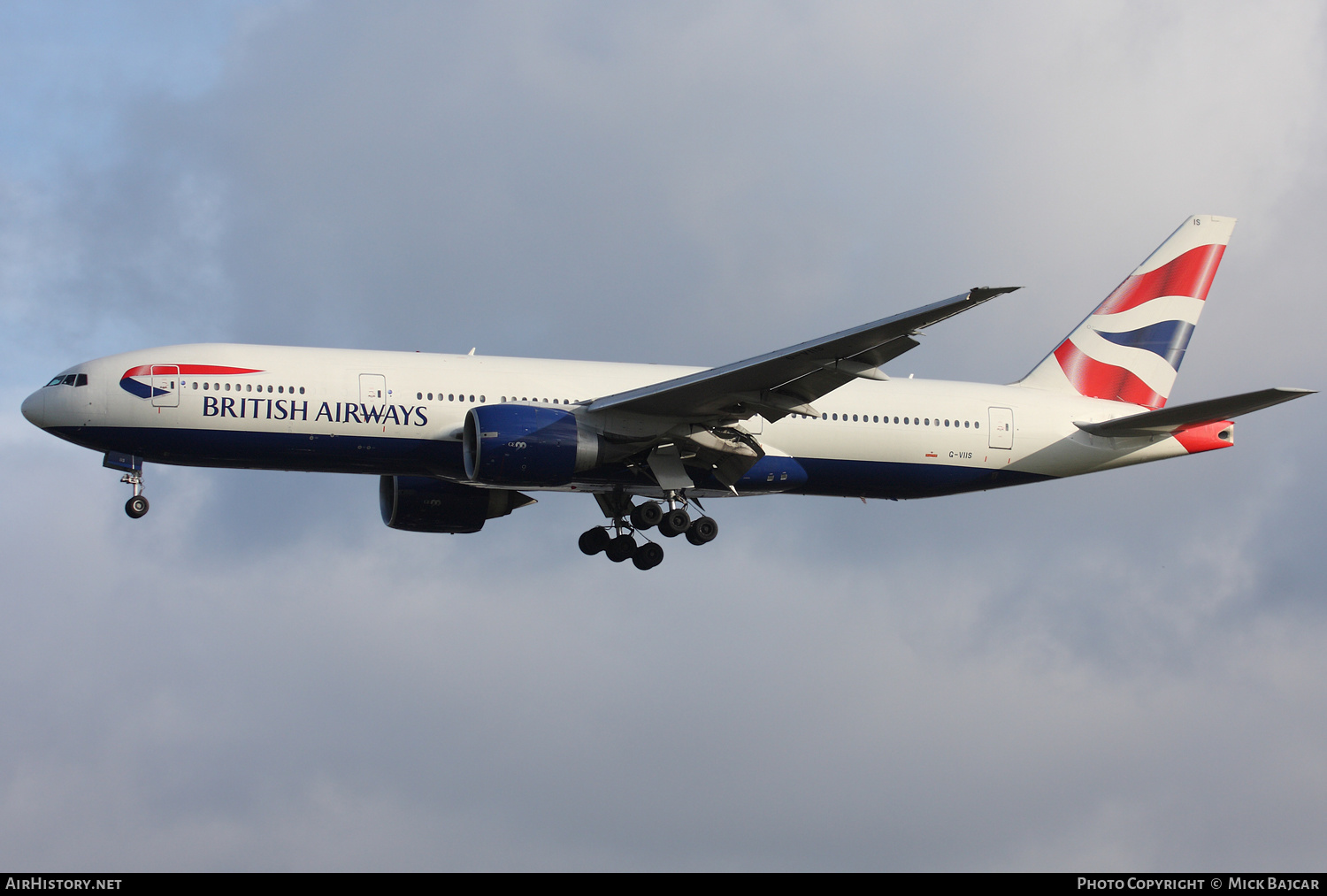 Aircraft Photo of G-VIIS | Boeing 777-236/ER | British Airways | AirHistory.net #397141