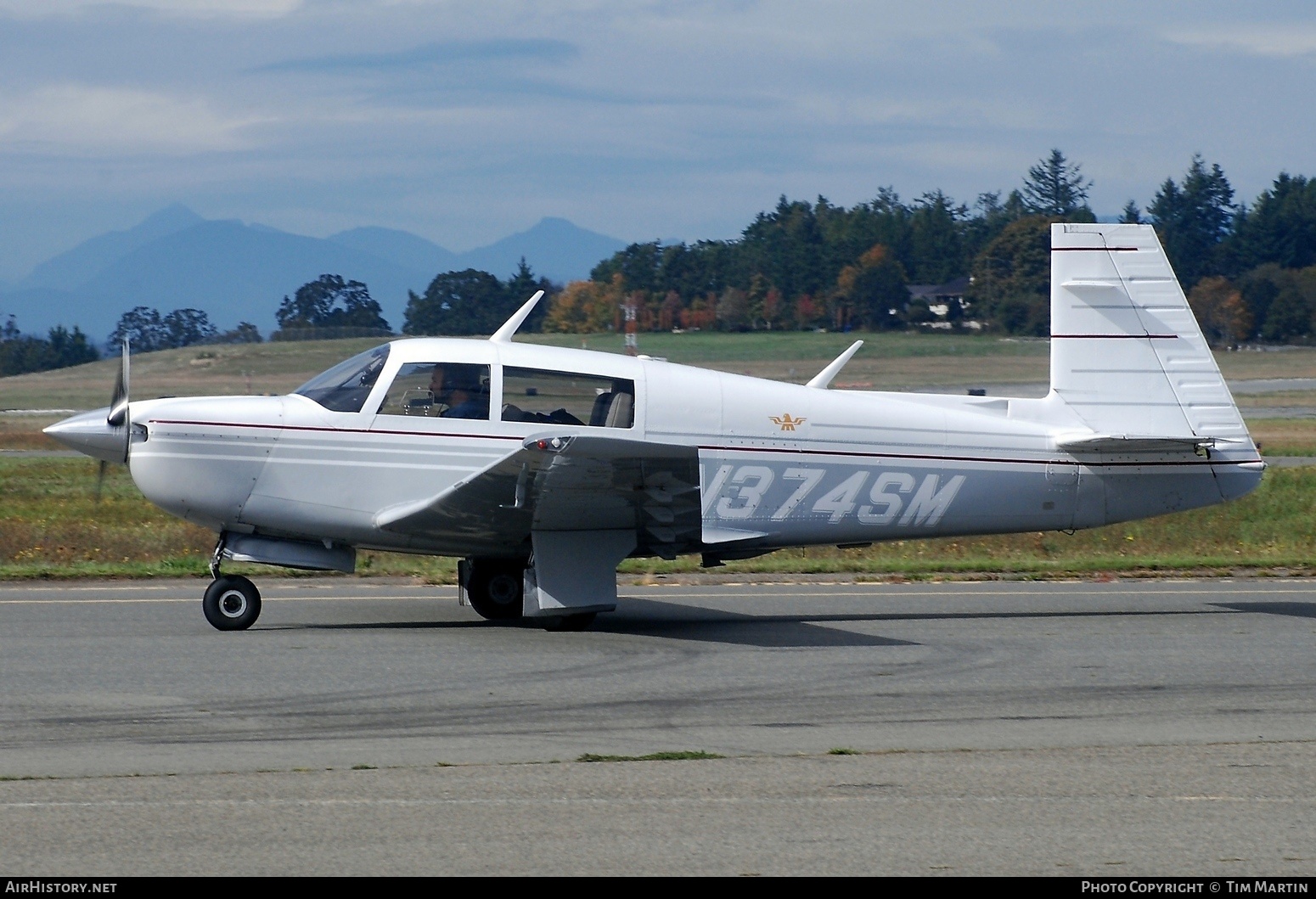 Aircraft Photo of N374SM | Mooney M-20J 201 | AirHistory.net #397170