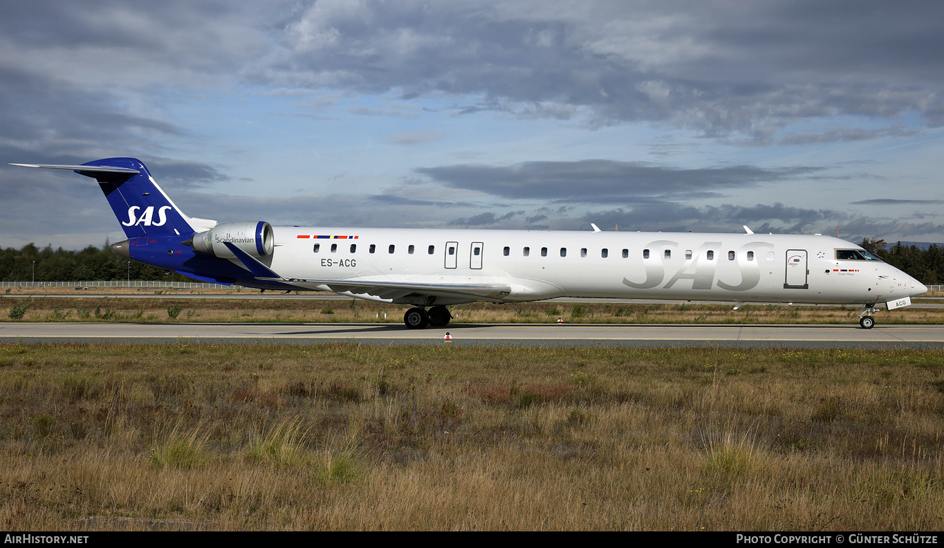 Aircraft Photo of ES-ACG | Bombardier CRJ-900LR (CL-600-2D24) | Scandinavian Airlines - SAS | AirHistory.net #397171
