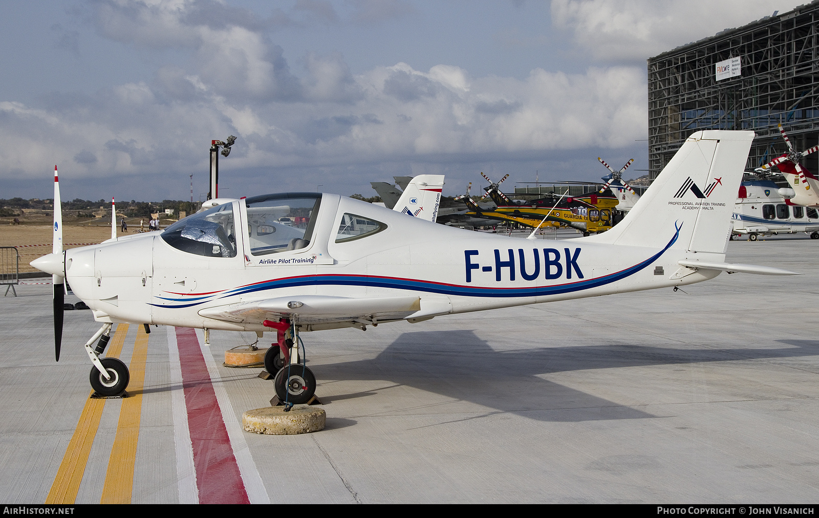 Aircraft Photo of F-HUBK | Tecnam P-2002JF Sierra | Professional Aviation Training Academy | AirHistory.net #397188