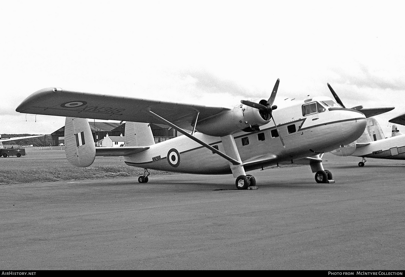 Aircraft Photo of XN318 | Scottish Aviation Twin Pioneer CC.1 | UK - Air Force | AirHistory.net #397190