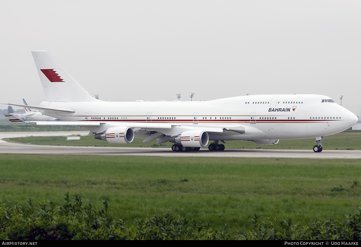 Aircraft Photo of A9C-HMK | Boeing 747-4P8 | Bahrain Royal Flight | AirHistory.net #397216