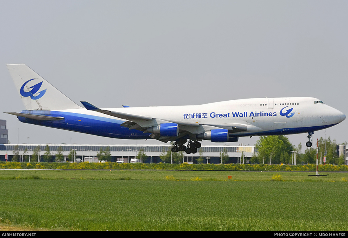 Aircraft Photo of B-2430 | Boeing 747-412(BCF) | Great Wall Airlines | AirHistory.net #397228