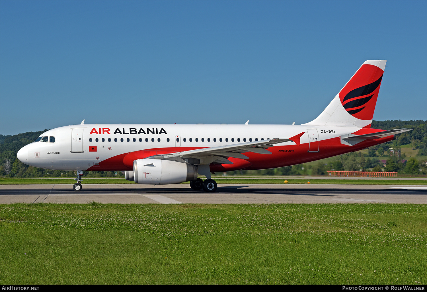 Aircraft Photo of ZA-BEL | Airbus A319-132 | Air Albania | AirHistory.net #397238