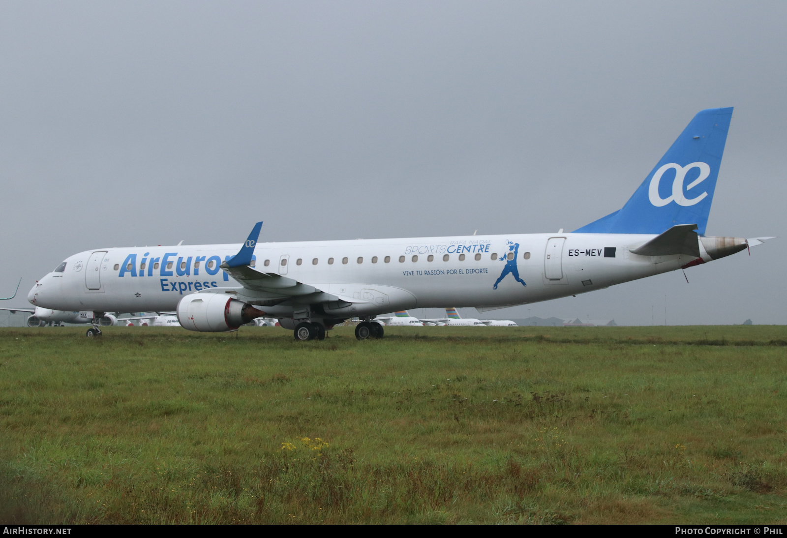 Aircraft Photo of ES-MEV | Embraer 195LR (ERJ-190-200LR) | Air Europa Express | AirHistory.net #397267