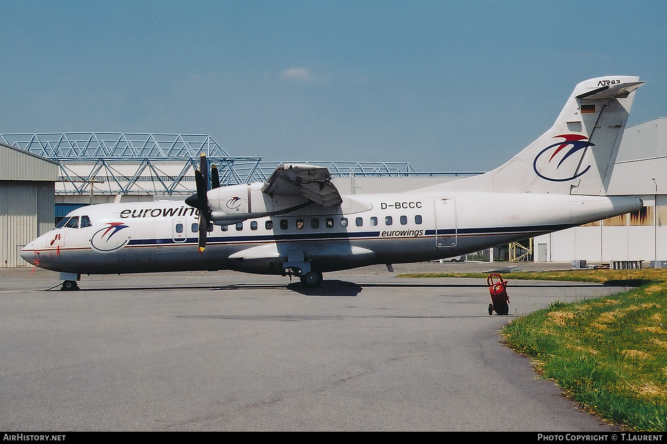 Aircraft Photo of D-BCCC | ATR ATR-42-300 | Eurowings | AirHistory.net #397268
