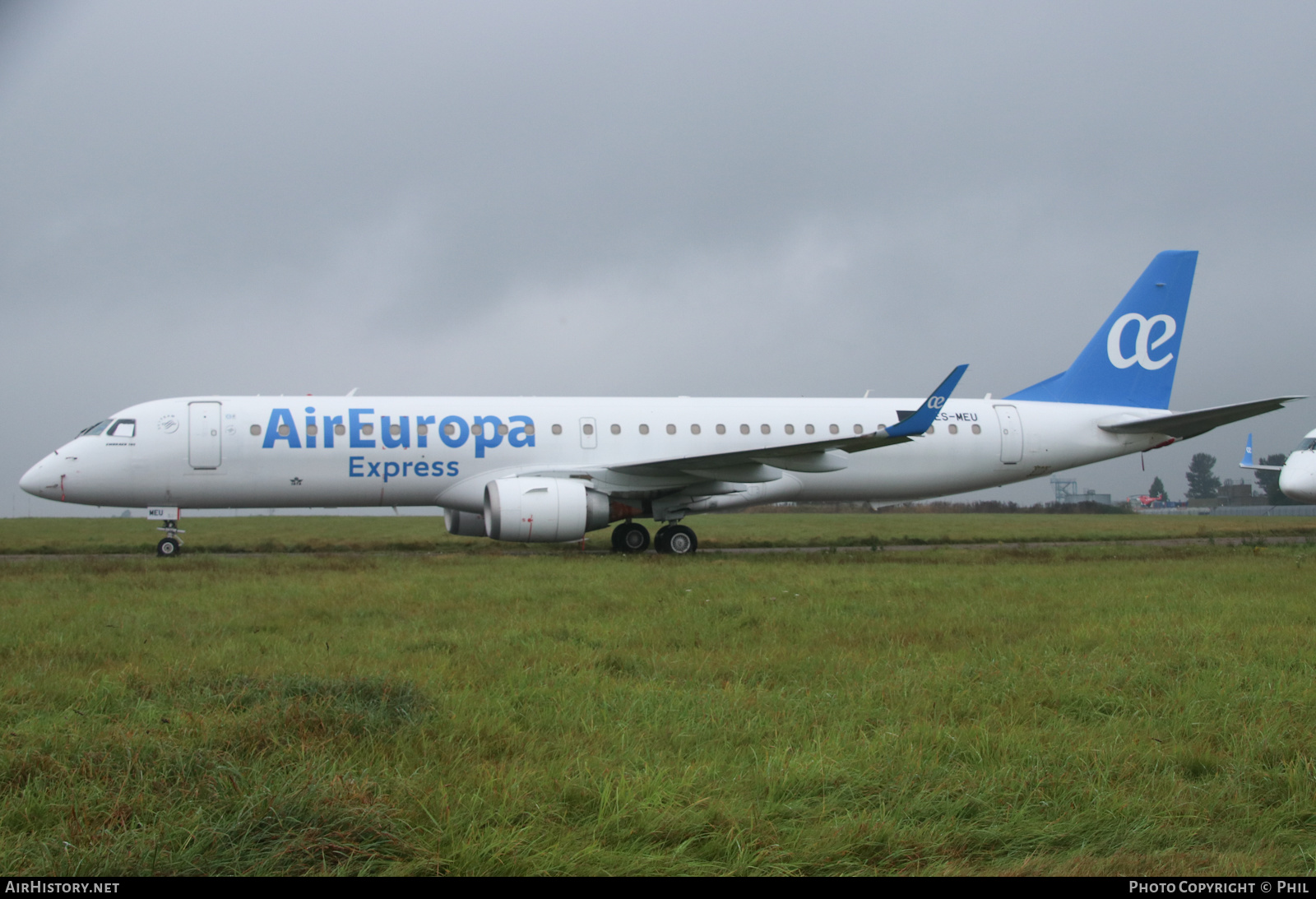 Aircraft Photo of ES-MEU | Embraer 195LR (ERJ-190-200LR) | Air Europa Express | AirHistory.net #397277