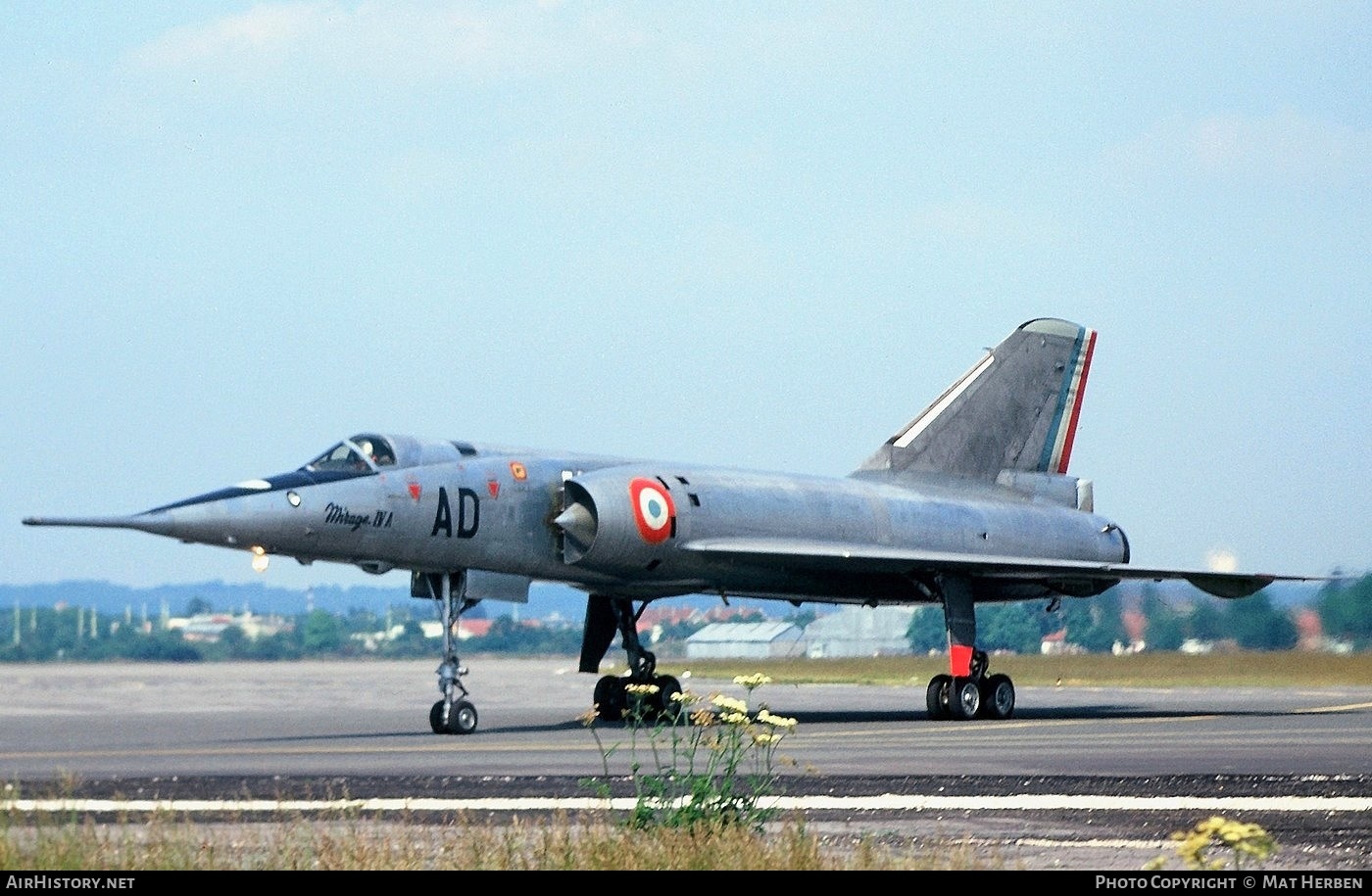 Aircraft Photo of 5 | Dassault Mirage IVA | France - Air Force | AirHistory.net #397282