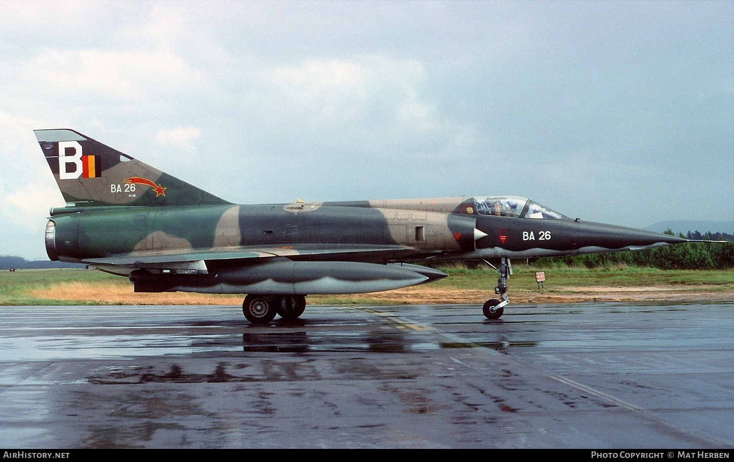 Aircraft Photo of BA26 | Dassault Mirage 5BA | Belgium - Air Force | AirHistory.net #397284