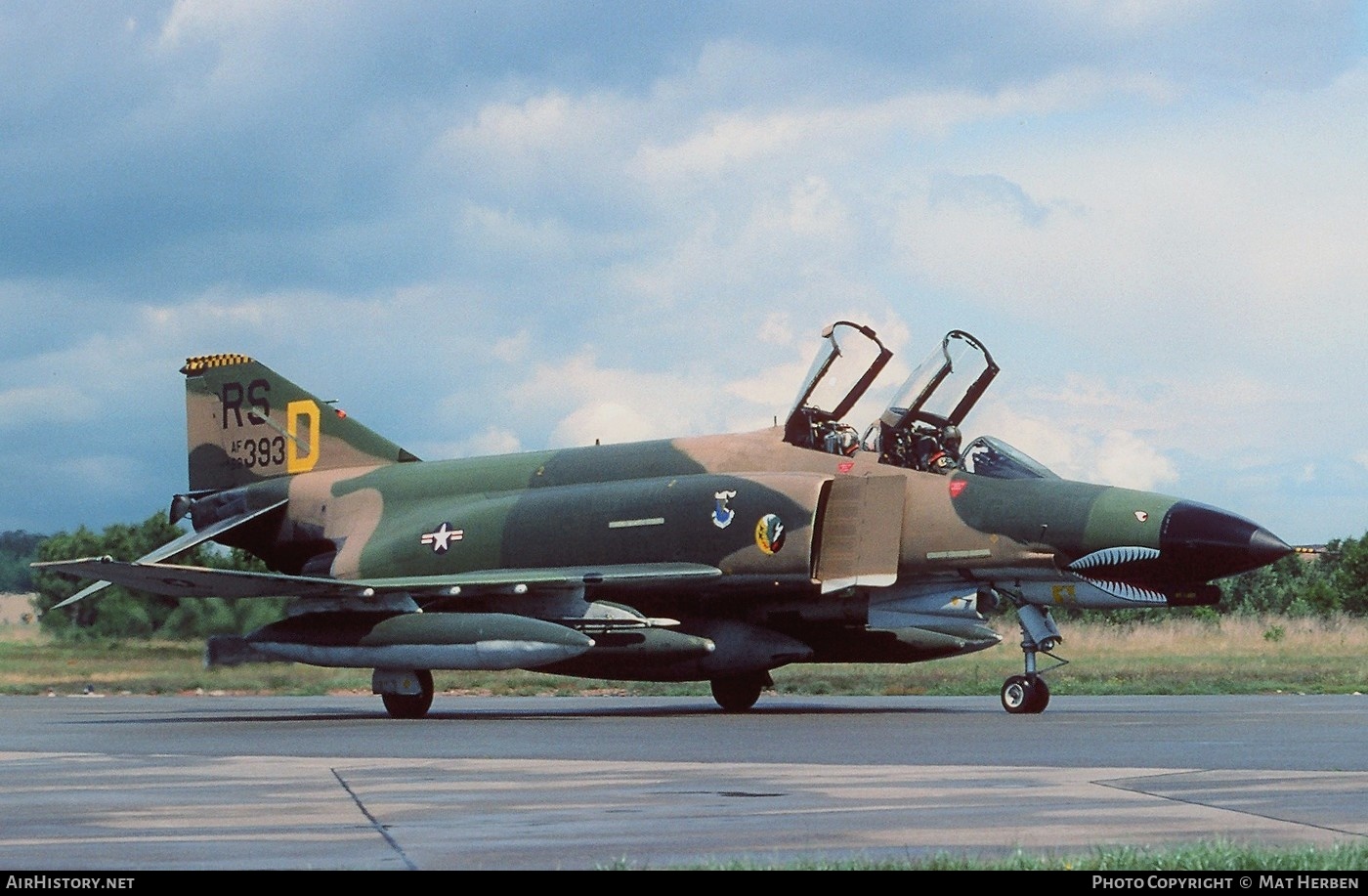 Aircraft Photo of 68-0393 / AF68-393 | McDonnell Douglas F-4E Phantom II | USA - Air Force | AirHistory.net #397289