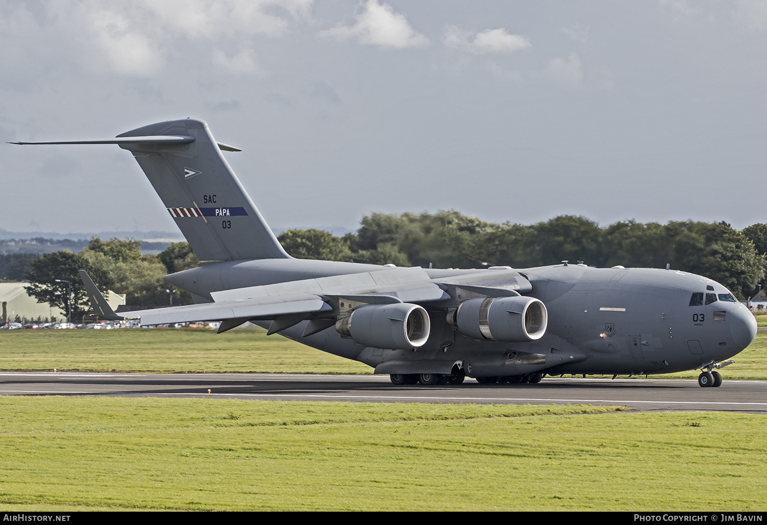 Aircraft Photo of 03 | Boeing C-17A Globemaster III | Hungary - Air Force | AirHistory.net #397306