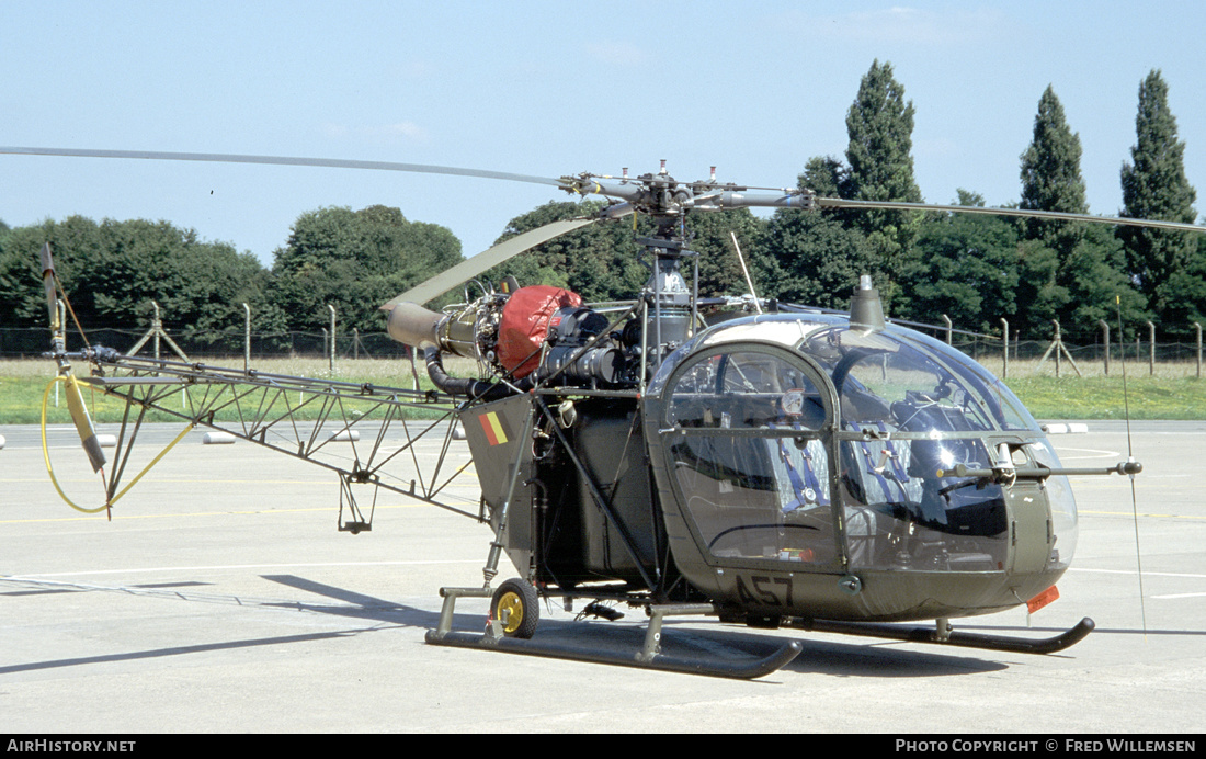 Aircraft Photo of A57 | Sud SA-318C Alouette II | Belgium - Army | AirHistory.net #397308