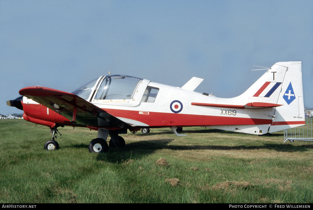 Aircraft Photo of G-CBBW | Scottish Aviation Bulldog T1 | UK - Air Force | AirHistory.net #397311