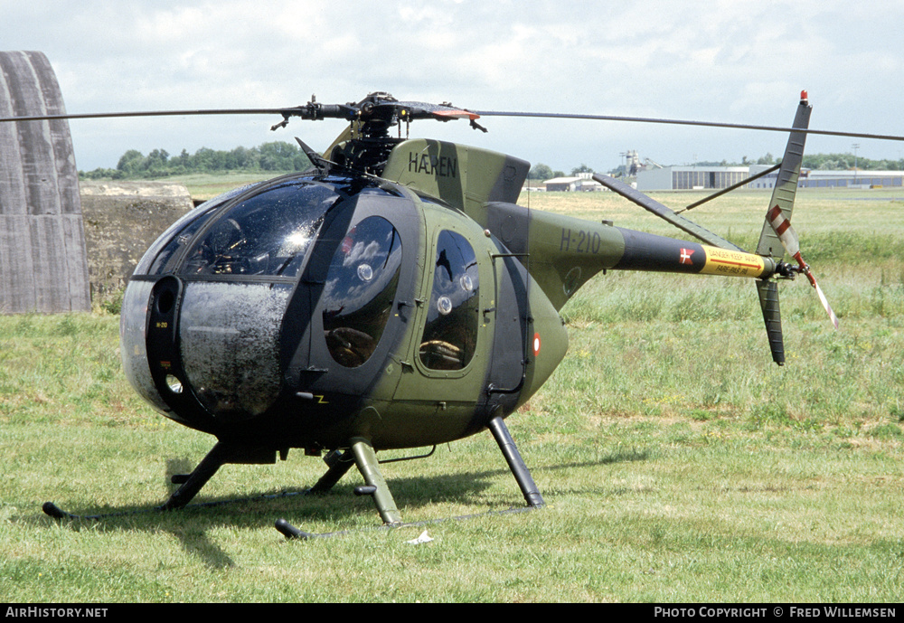 Aircraft Photo of H-210 | Hughes 500M (369HM) | Denmark - Army | AirHistory.net #397312