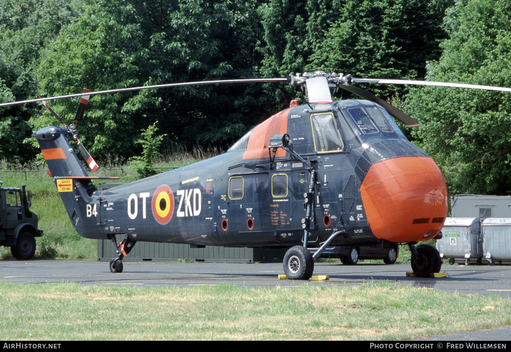 Aircraft Photo of B4 | Sikorsky HSS-1 | Belgium - Air Force | AirHistory.net #397314